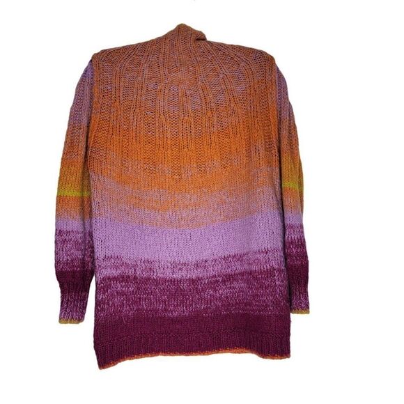 Anthropologie Women's Gradient Knit Sweater size XS Acrylic/Nylon/Wool/Alpaca - Picture 2 of 9